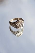Anillo Golondrina en plata 950 maciza con diseño de golondrina en relieve – Jo&G joyería personalizada