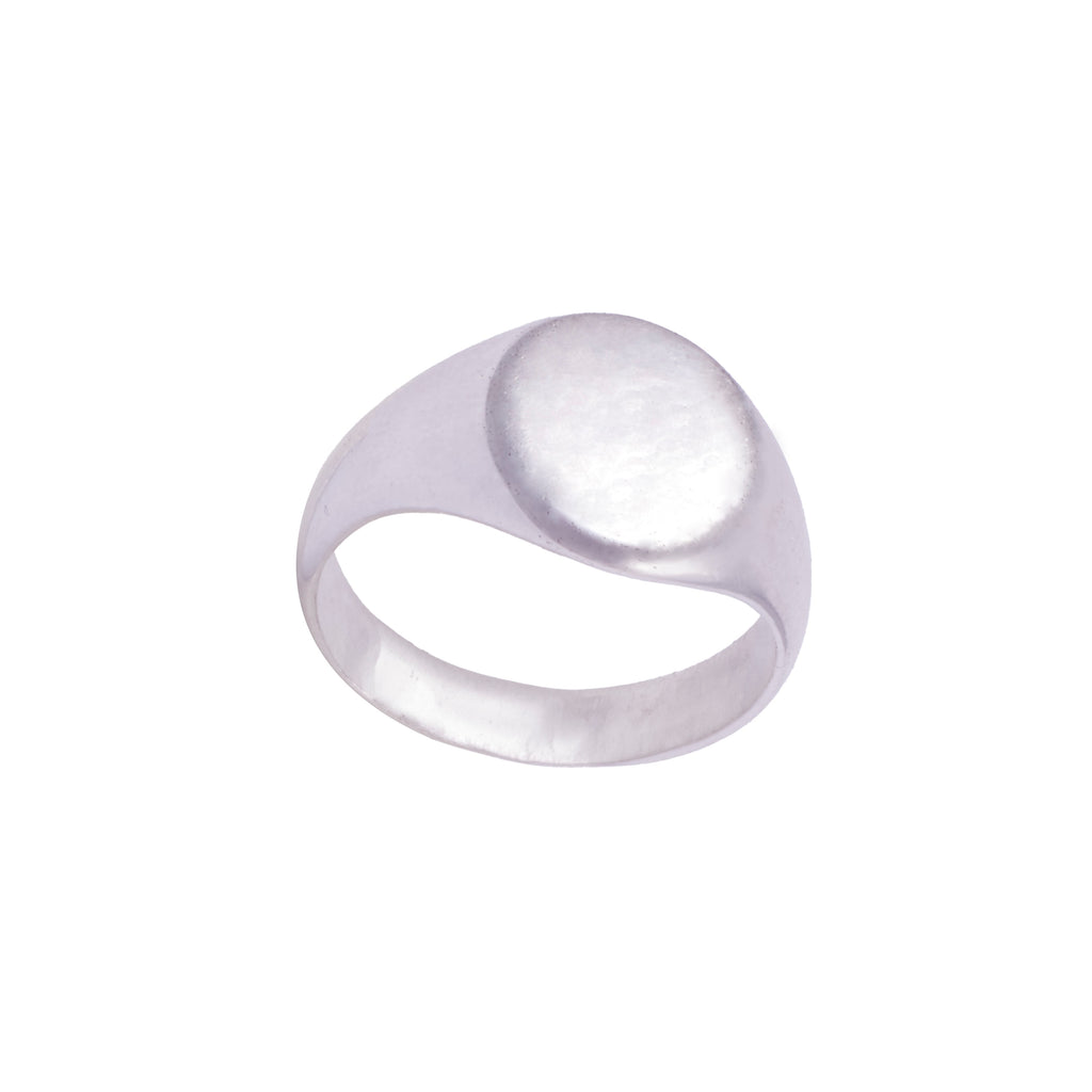 Anillo Pebble en plata 950 maciza con forma orgánica – diseño minimalista hecho a mano por Jo&G